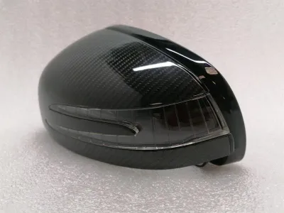 Mercedes GT C190 GTS S Left Door Mirror Cover A1978100079 Carbon Housing Left-