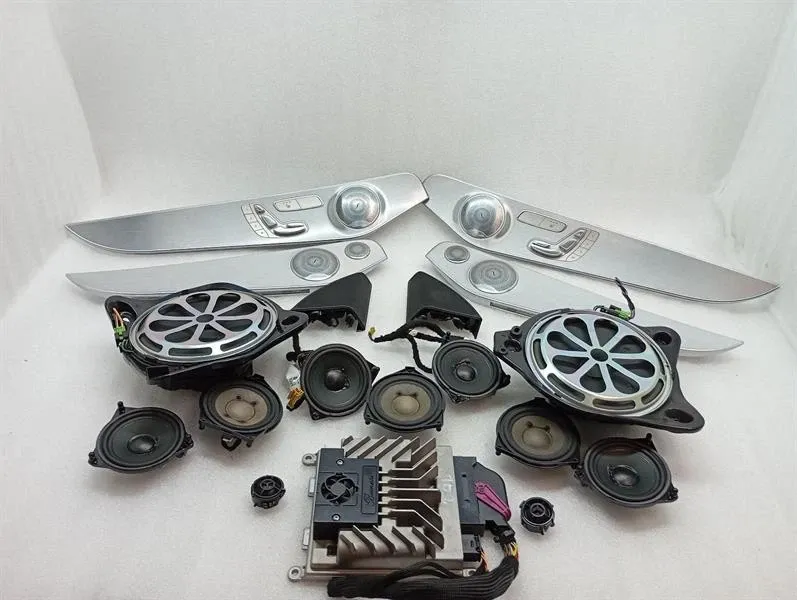 Mercedes C Class W205 Speaker Set A2058201402 Speaker Set Burmester -