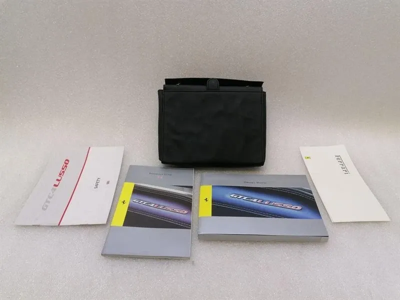 Ferrari GTC4 Lusso F151M Owners Manual Manual Instruction Manual-