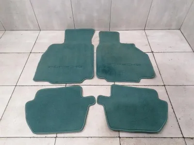 Porsche 911 996 Floor Mat Set Nephrite Green Right Hand Drive RHD-