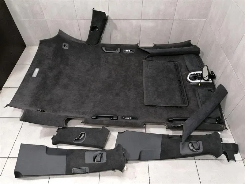 PORSCHE CAYENNE 958 92A Alcantara Roof Lining 95855551502 Headliner SET SET -