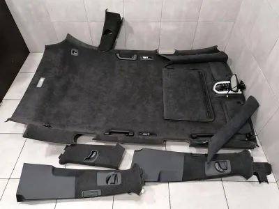 PORSCHE CAYENNE 958 92A Alcantara Roof Lining 95855551502 Headliner SET SET -