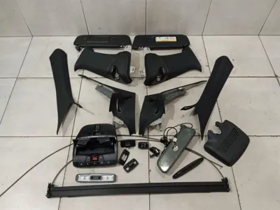 Mercedes C Class W205 Coupe Roof Cover Trim Set A2058108304 Roof Roller Blind Panoramic-