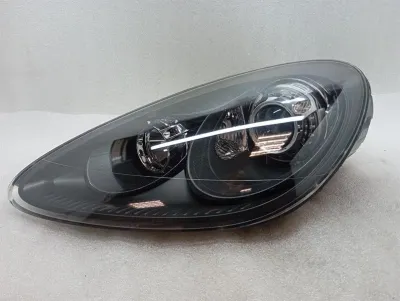 Porsche Cayenne 958 92A Left Headlight 7P5941031BN DYNAMIC BLACK Headlamp-