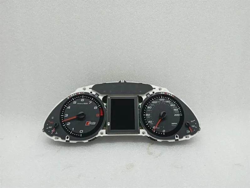 Audi RS4 B8 8K Instrument Cluster 8K0920983D Speedometer MPH + KMH-