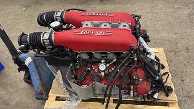 5525 MILES 2014 FERRARI 458 F142 COMPLETE ENGINE 985000228 ENGINE F136FB