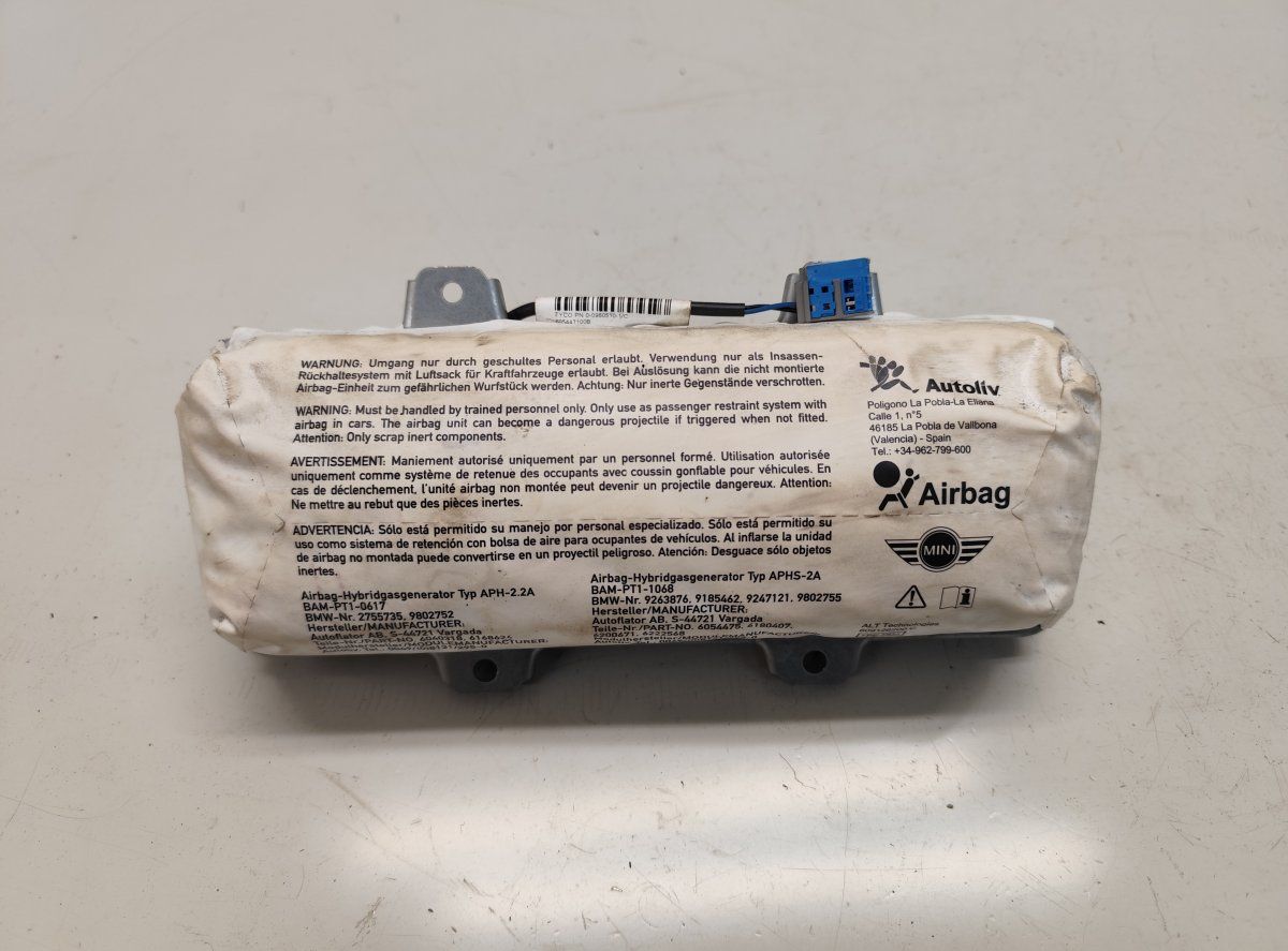 980275205 Passenger Airbag MINI MINI COUNTRYMAN I (2010-2016)