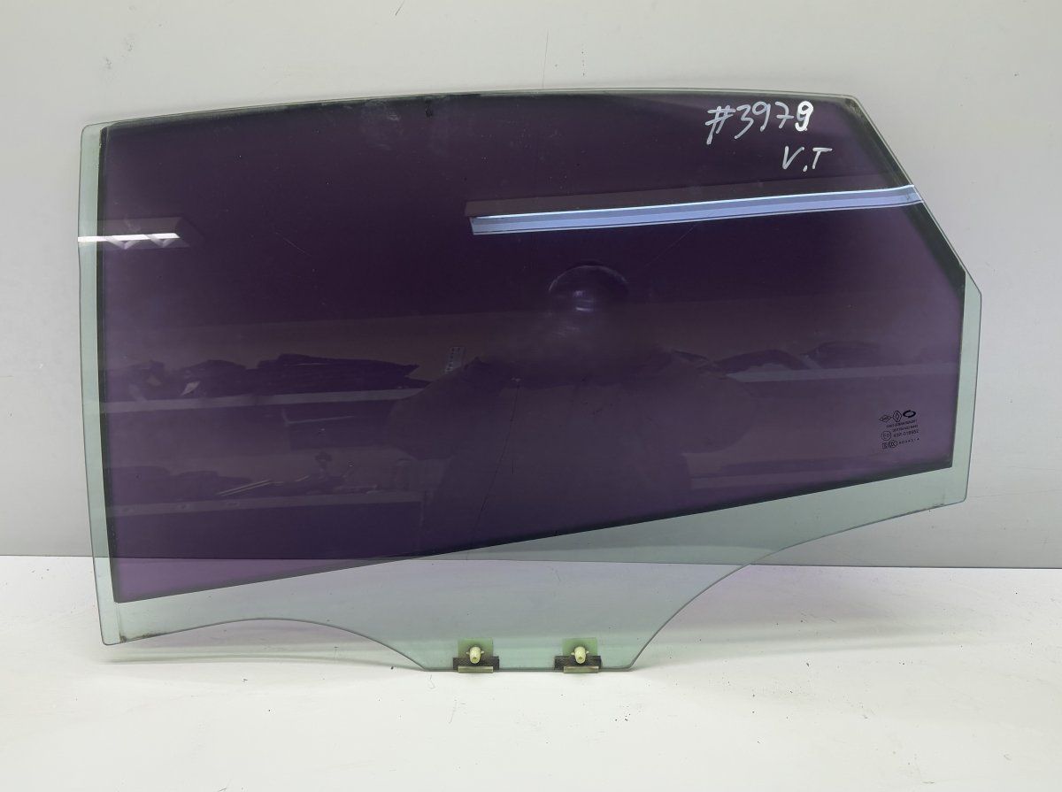 823018899R Door window glass rear left RENAULT TALISMAN (L2M, KP) (2013-2022)
