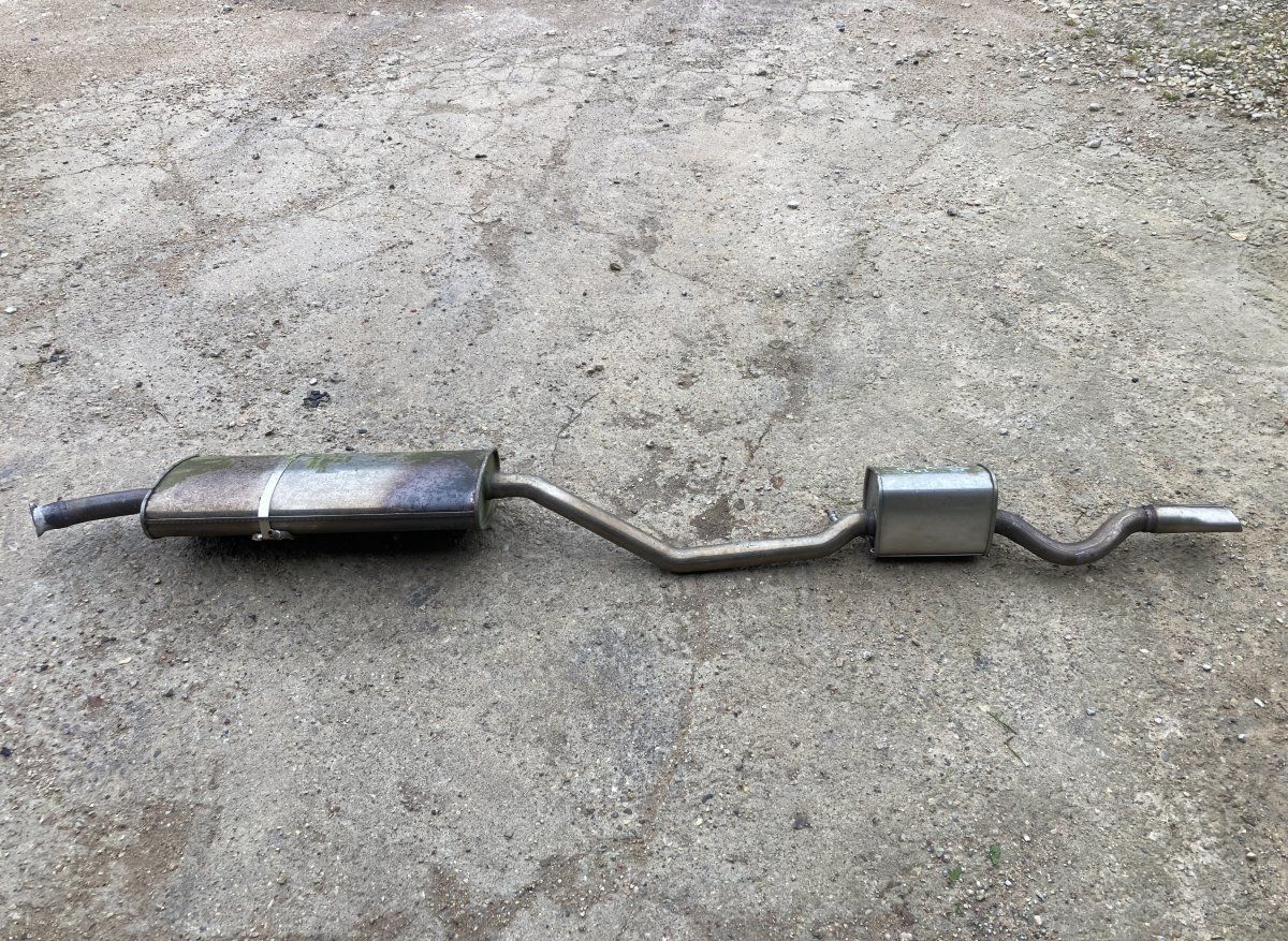 A1694910900 SN0567 A1694910700 SM0239 Exhaust rear silencer (muffler) MERCEDES-BENZ A-CLASS (W169) (2004-2012)