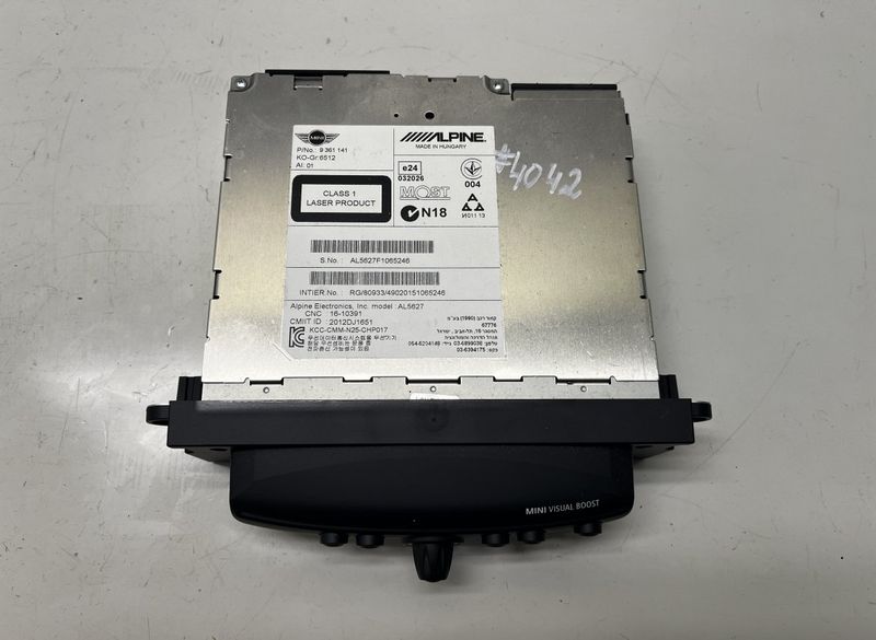 9361141 Radio MINI MINI COUNTRYMAN I (2010-2016)