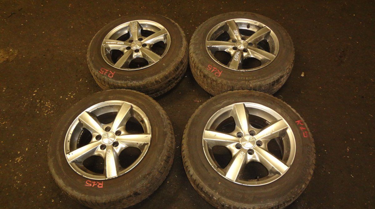 5X100 Rim set 4 pcs SEAT IBIZA III / CORDOBA (6L) (2002-2009)