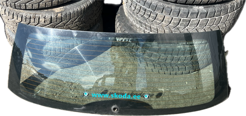 Rear Window glass SKODA FABIA II (5J) (2006-2014)