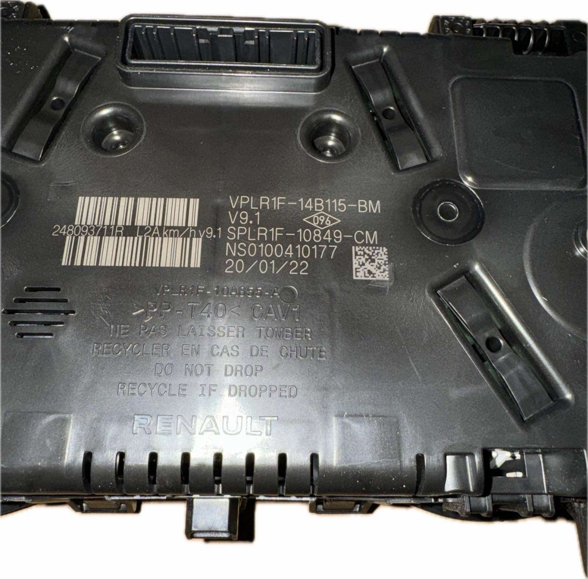 248093711R 248094533R Instrument Cluster DACIA SANDERO III (2021-)