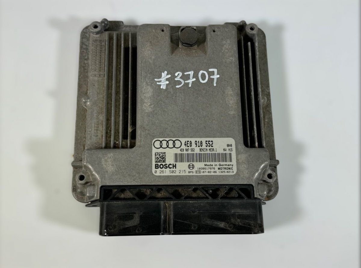 4E0910552 4E0907552 0261S02215 Engine Control Unit / module (ECU) AUDI A8 (4E) (2002-2010)