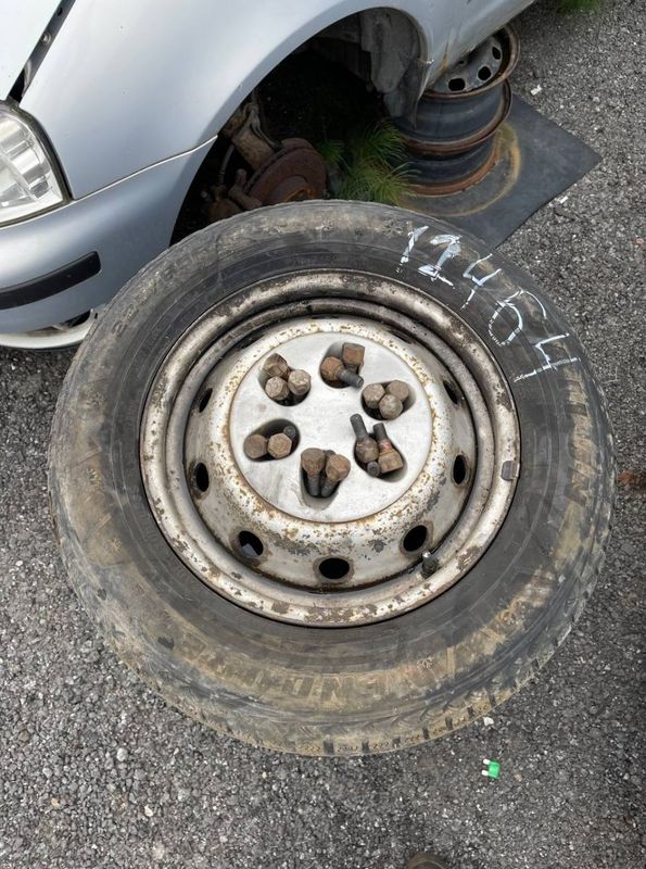 6.5JX16 ET68 D74.1 6X125 Rim set With Tyres 4 pcs IVECO DAILY III (1999-2006)