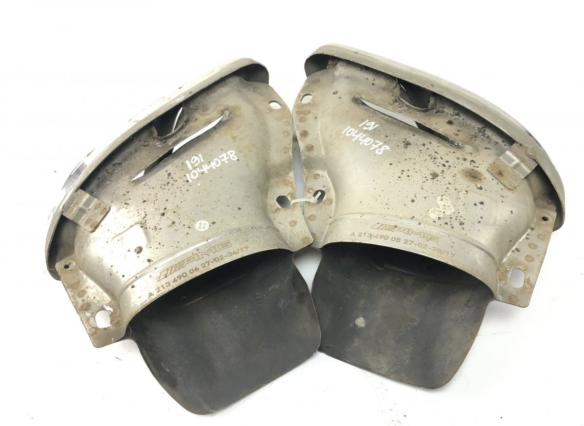 A2134900527 A2134900627 Exhaust tip set MERCEDES-BENZ E-CLASS (W213) (2016-2023)