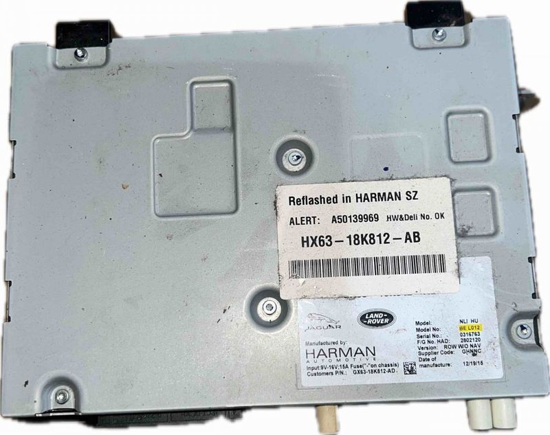 Radio JAGUAR XE (X760) (2015-2024)