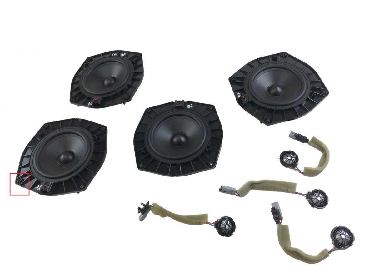 LR044858 Set of loudspeakers LAND ROVER RANGE ROVER SPORT II (L494) (2013-2022)
