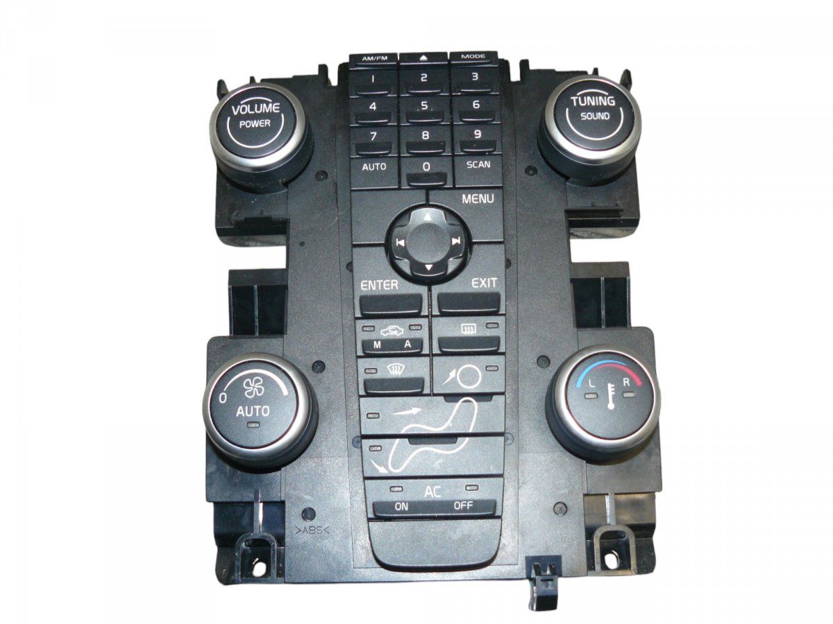 Heater control panel VOLVO S40 / V50 / C30 / C70 (MS, MW) (2004-2012)