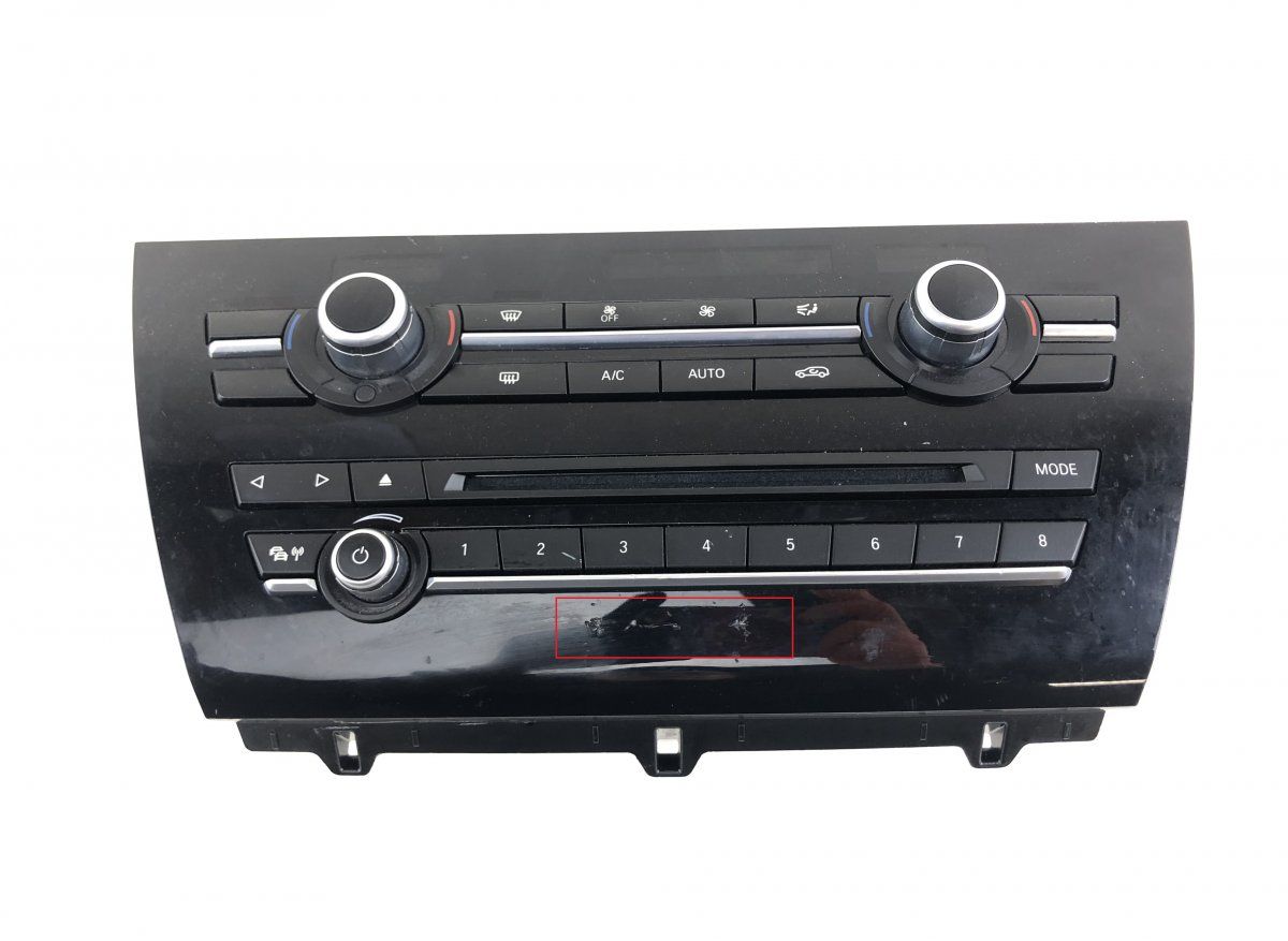 9388807 Heater control panel BMW X5 (F15, F85) (2012-2018)