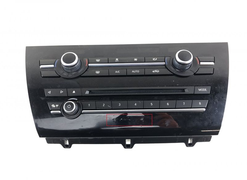 9388807 Heater control panel BMW X5 (F15, F85) (2012-2018)