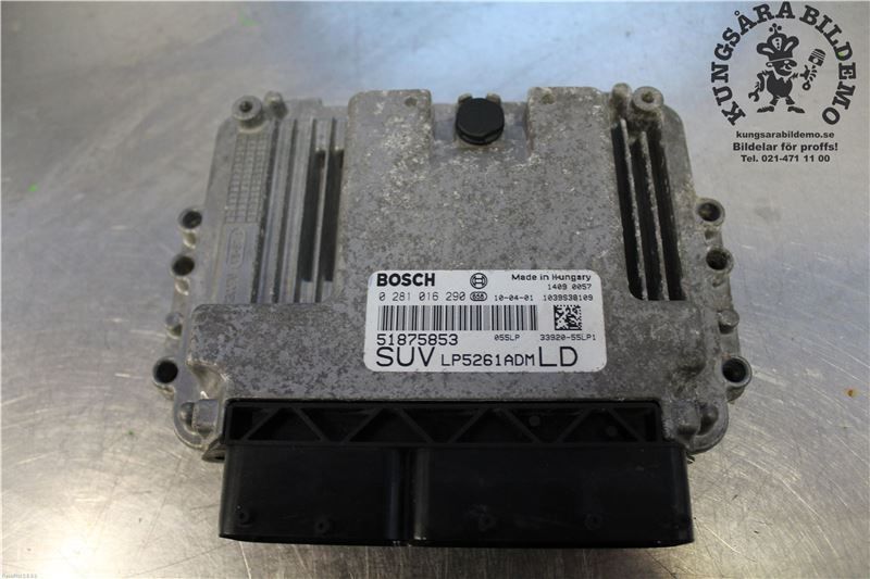 0281016290 Engine Control Unit / module (ECU) SUZUKI SX4 I (GY) (2006-2013)