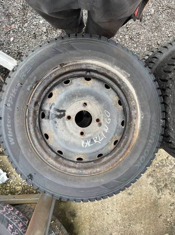 5.5JX14 ET24 D65.1 4X108 Rim set With Tyres 4 pcs CITROËN BERLINGO I, II (1996-2009)