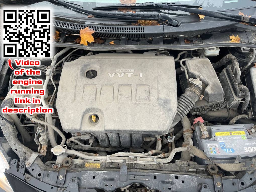 2ZRFAE Engine TOYOTA COROLLA X (E140, E150) (2006-2012)