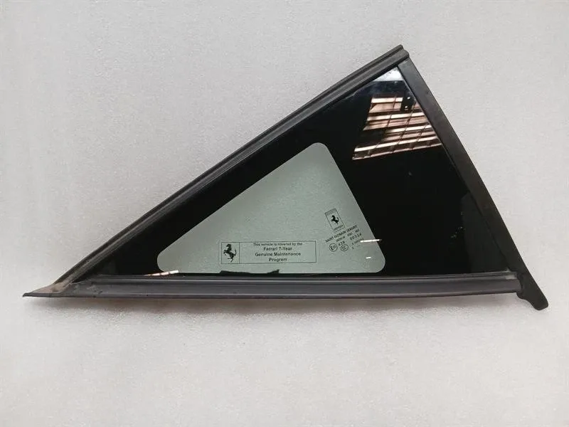 Ferrari 488 F142M Right Rear 1/4 Glass 86678000 Door Panel 1/4 Rear RH-
