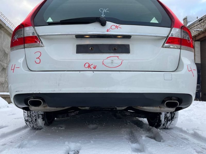 Rear bumper VOLVO V70 III (BW) (2007-2016)