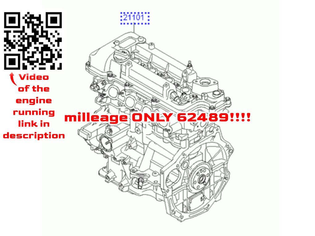 G4FD Engine HYUNDAI TUCSON II / ix35 I (LM) (2009-2017)