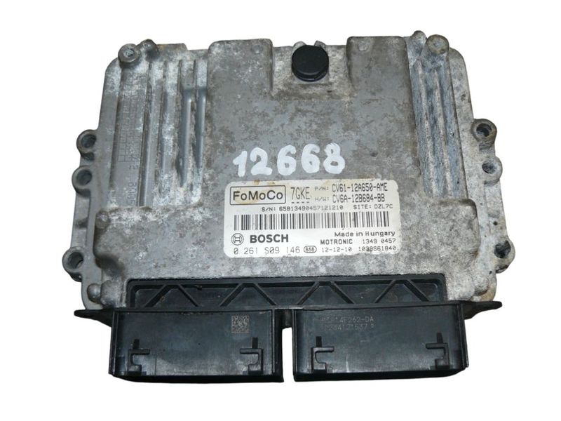 0261S09146 CV6A12B684BB Engine Control Unit / module (ECU) FORD FOCUS III (2010-2018)