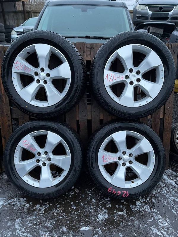 7JX17 ET48 D56.1 5X100 Rim set With Tyres 4 pcs SUBARU FORESTER (SH) (2008-2013)