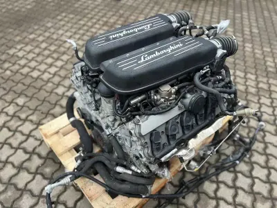 LAMBORGHINI HURACAN 2017 CSJ 610HP COMPLETE ENGINE V10 5.2 07L100015BR SET