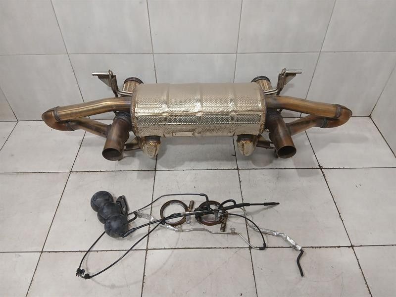 Lamborghini Huracan LP640 EVO exhaust silencer 4T0251051G exhaust set