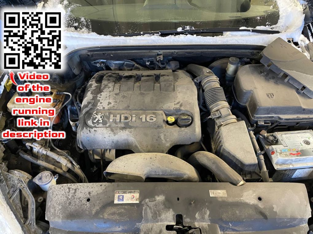 RHR DW10BTED4 Engine PEUGEOT 407 (2004-2012)