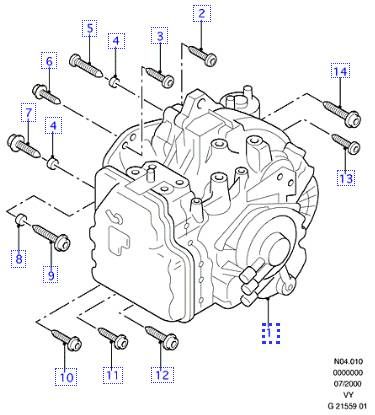 GPE Gearbox FORD GALAXY I (WGR) (1995-2006)