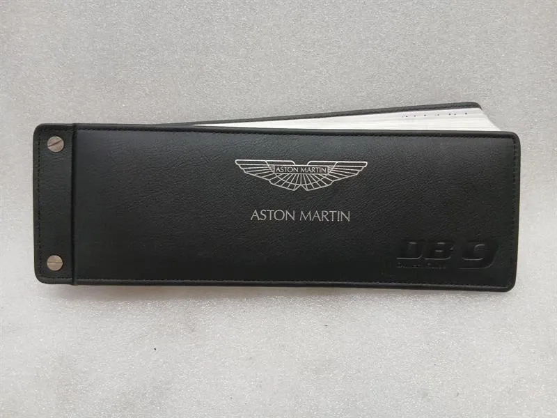 Aston Martin DB9 COUPE Owner's Manual Vehicle Manual