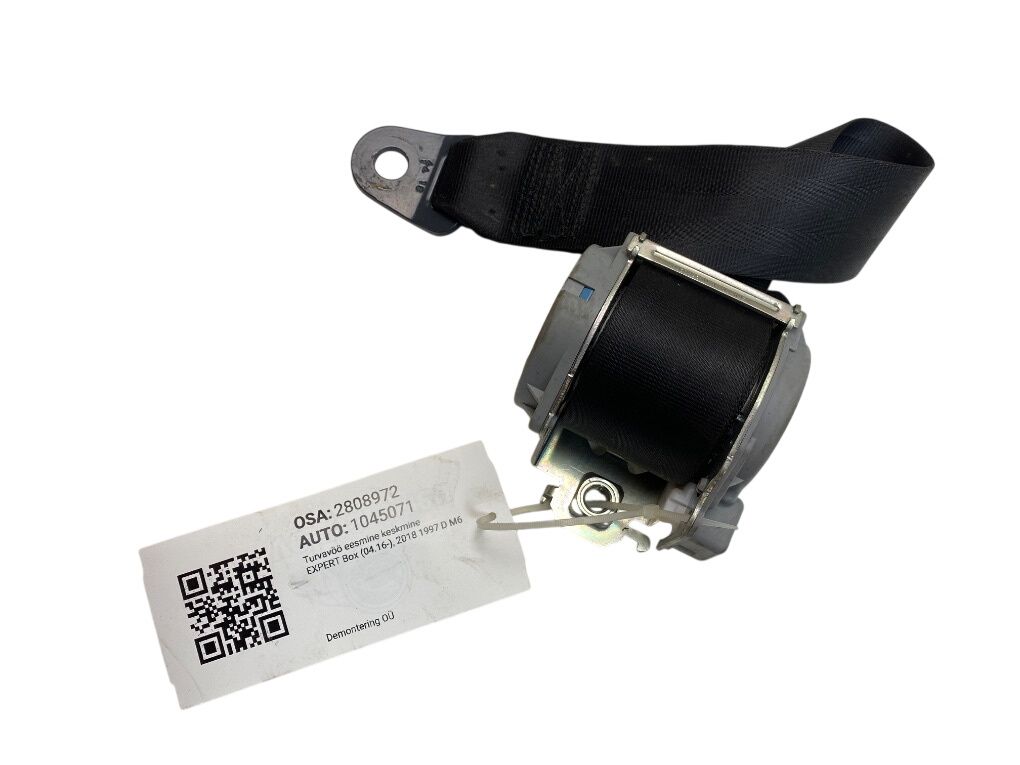 98083802XX Seat Belt Front center PEUGEOT EXPERT / TRAVELLER (2016-)