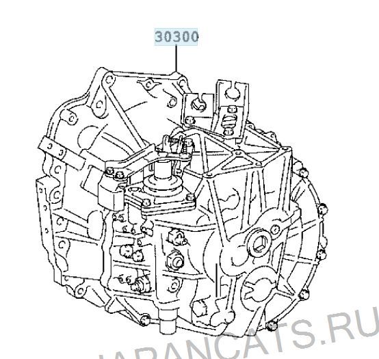 EA63 Gearbox TOYOTA COROLLA Verso II (AR10) (2004-2009)