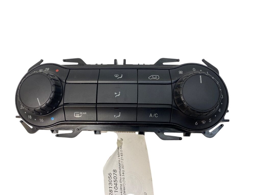 5HB01153313 Heater control panel MERCEDES-BENZ VITO / V-CLASS (W447) (2014-)