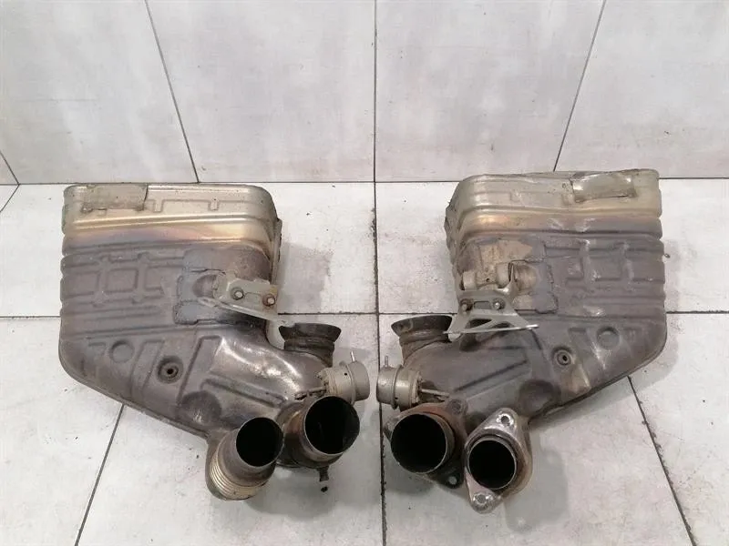 Porsche 911 991 GT3RS Mk1 Exhaust Silencer 99111104781 Spares Repair Exhaust SET