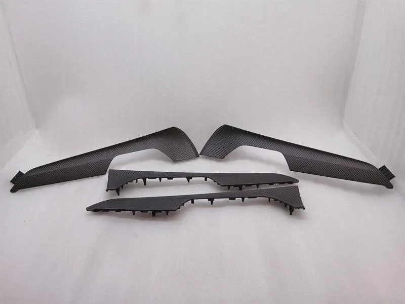 AUDI RS6 4K5867420C A6 SET CARBON TRIM DOOR TRIM OEM Door Trim MATT C8 5G