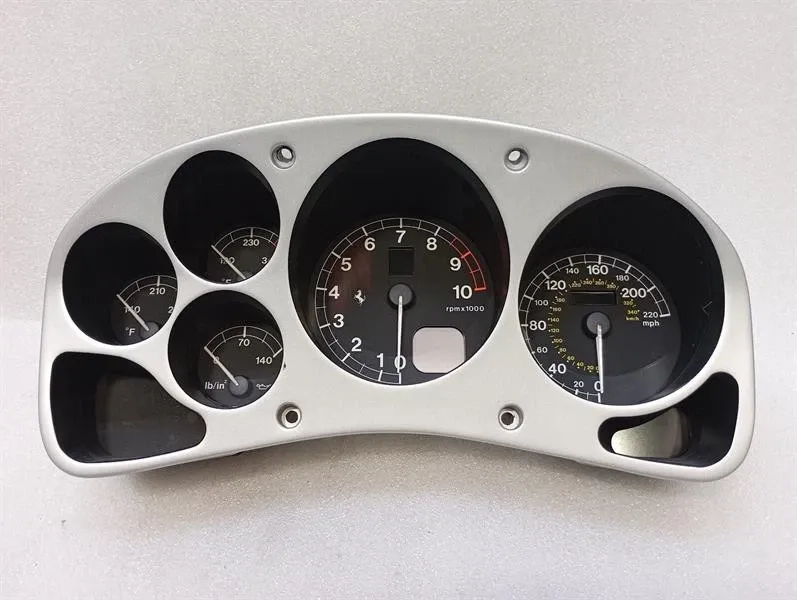 Ferrari 360 F131 Instrument Cluster 197665 Speedometer