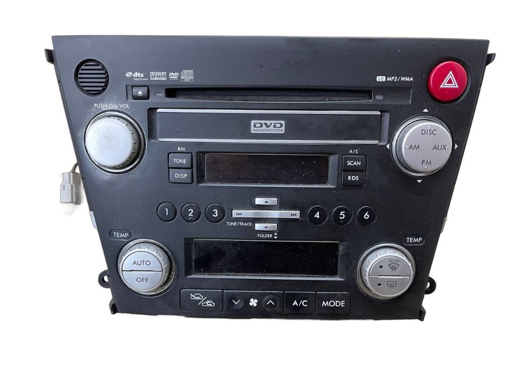 86271AG110 FZDA07ELEF2 Y39554272 W7100068 71100196 FZDA07ELEF2 Radio SUBARU LEGACY IV / Outback (2003-2009)