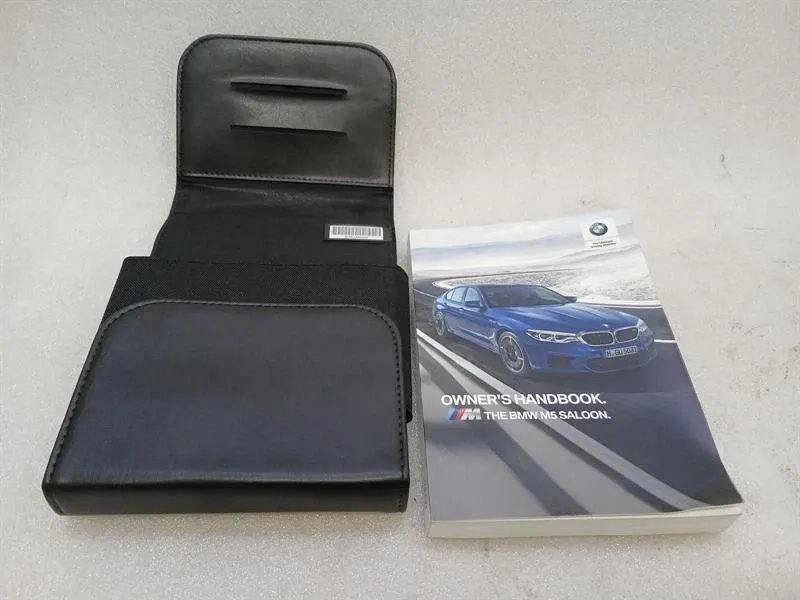 BMW 5 Series F90 G30 M5 Owners Manual 2982695 Vehicle Manual