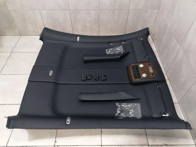 Bentley Continental GT W12 Roof Lining Set 3W8867506N Headliner SET BLUE/BLUE