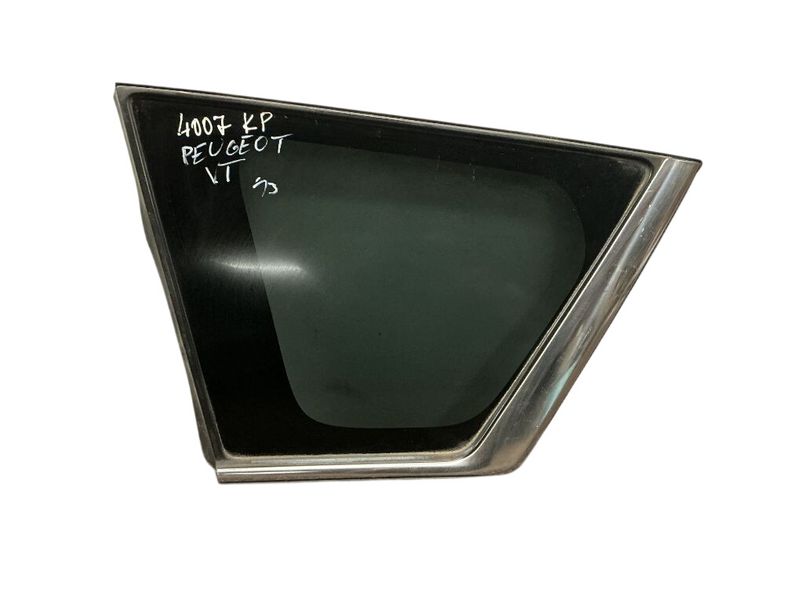8526KE Chassis Side Window glass Rear Left PEUGEOT 4007 (GP) (2007-2012)