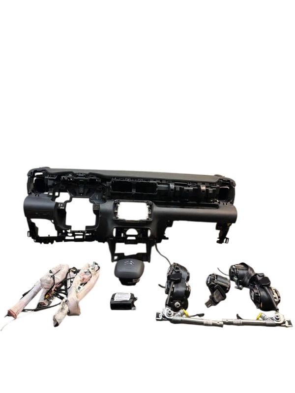 9825277080 98118757ZD 632377000B 632881600B 632880800C 632383400E 632881600B 34216414C 34216413C Airbag set CITROËN C3 AIRCROSS I (A88) (2017-2024)