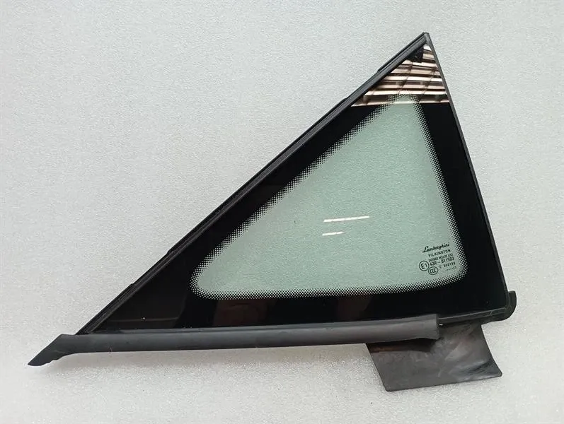 Lamborghini Huracan Left Front 1/4 Glass 4T0845115C Door Window 1/4 Front Left